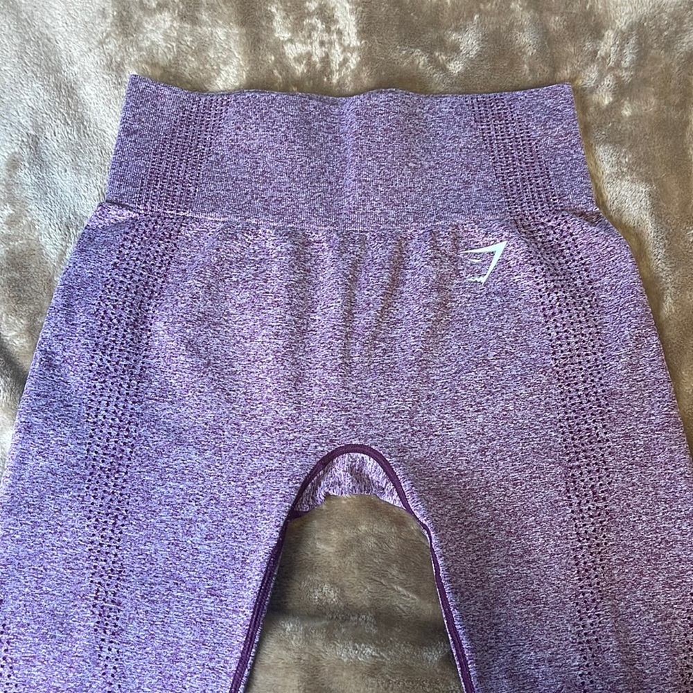 Gymshark Vital Seamless Leggings - Purple Marl